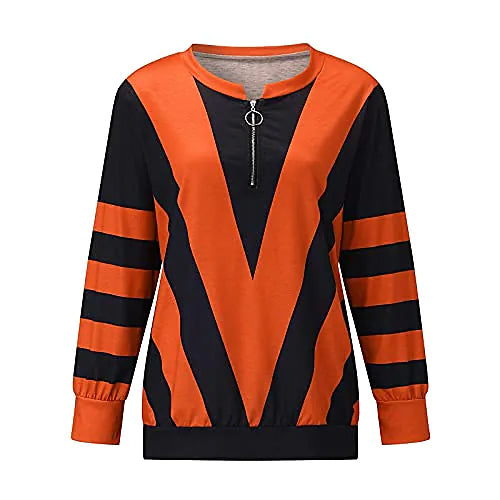 Women's Zip Shirt Long Sleeve Women's Tops - DailySale