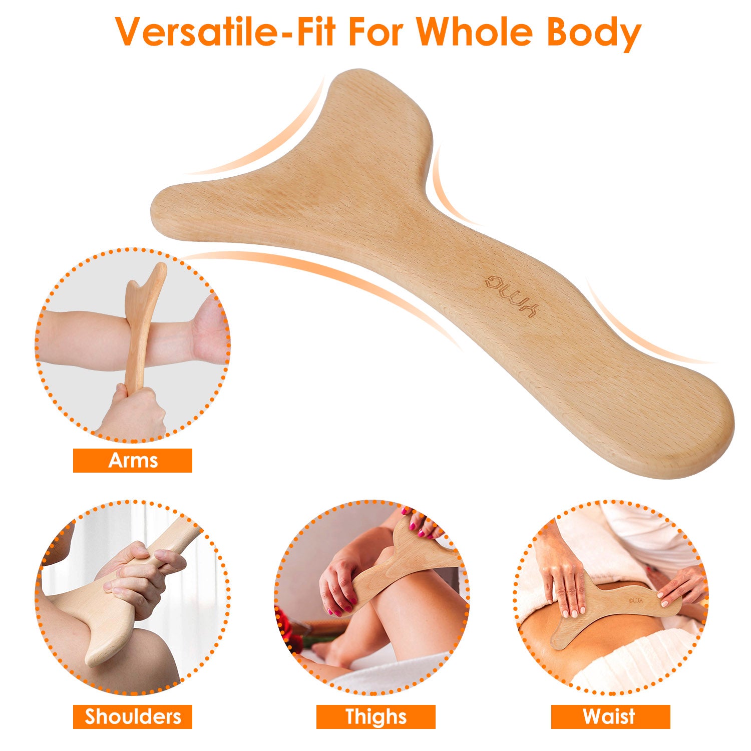 Wood Therapy Massage Tool Wellness - DailySale