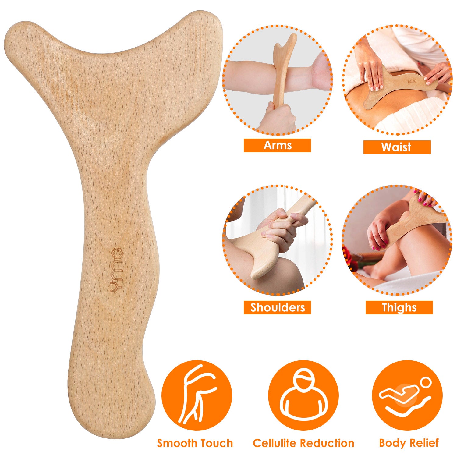 Wood Therapy Massage Tool Wellness - DailySale