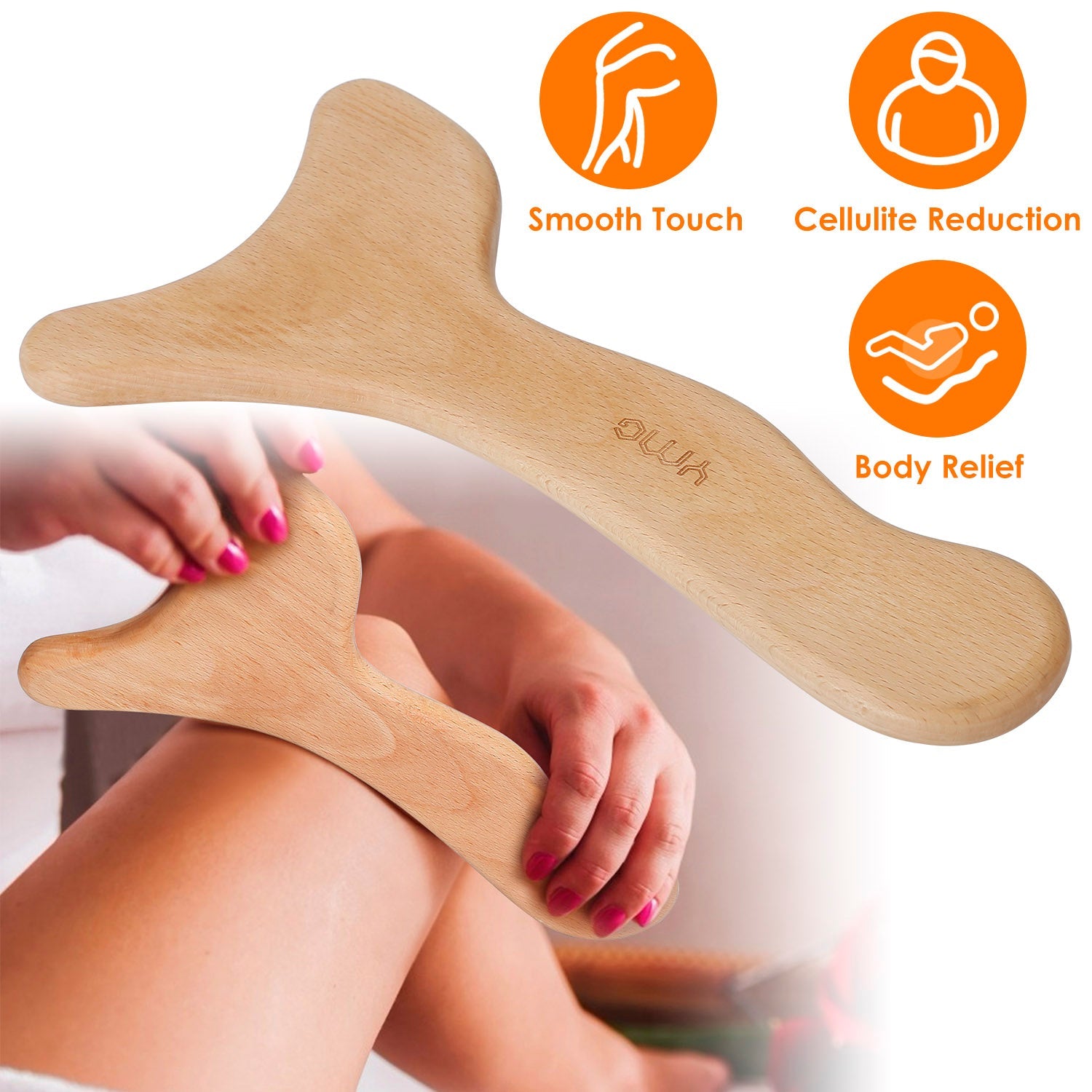 Wood Therapy Massage Tool Wellness - DailySale