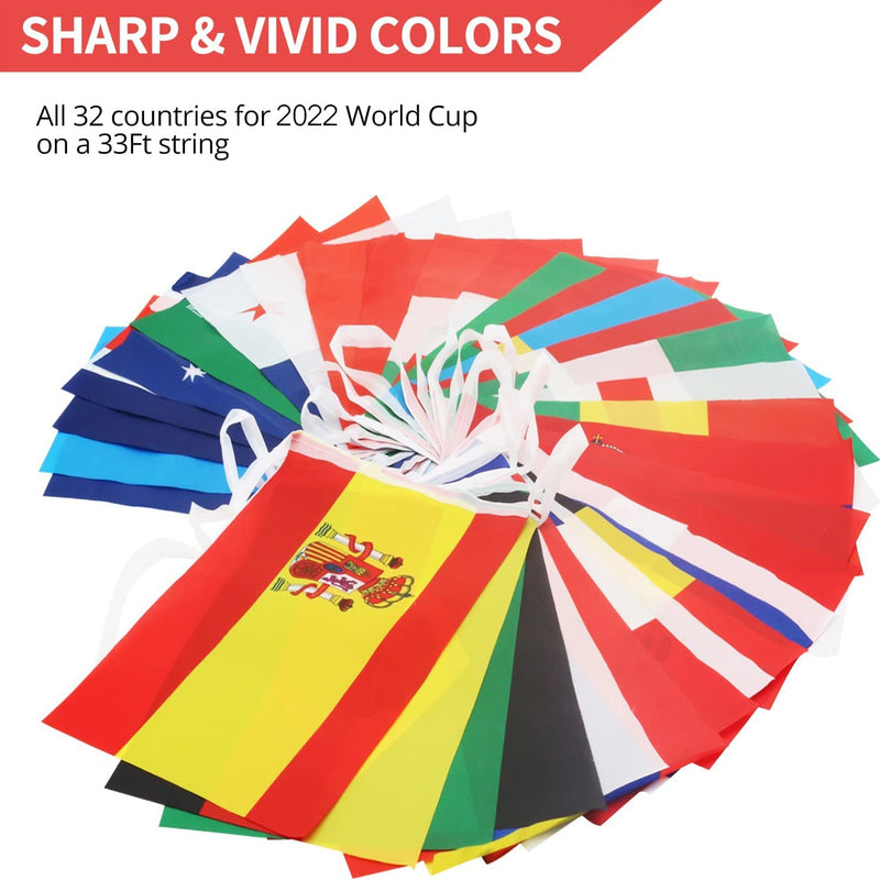World Cup 2022 Banner Holiday Decor & Apparel - DailySale