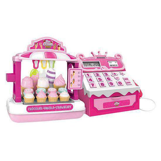 World Tech Toy Shop with Cash Register Playset Toys & Hobbies Ice Cream Shop - DailySale