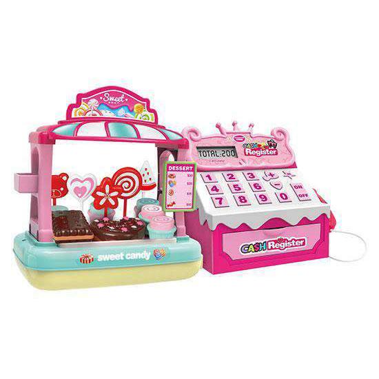World Tech Toy Shop with Cash Register Playset Toys & Hobbies Sweets Shop - DailySale