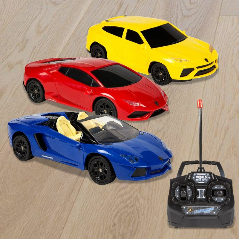 World Tech Toys Lamborghini 1:24 RTR Electric RC Sports Car Toys & Games - DailySale