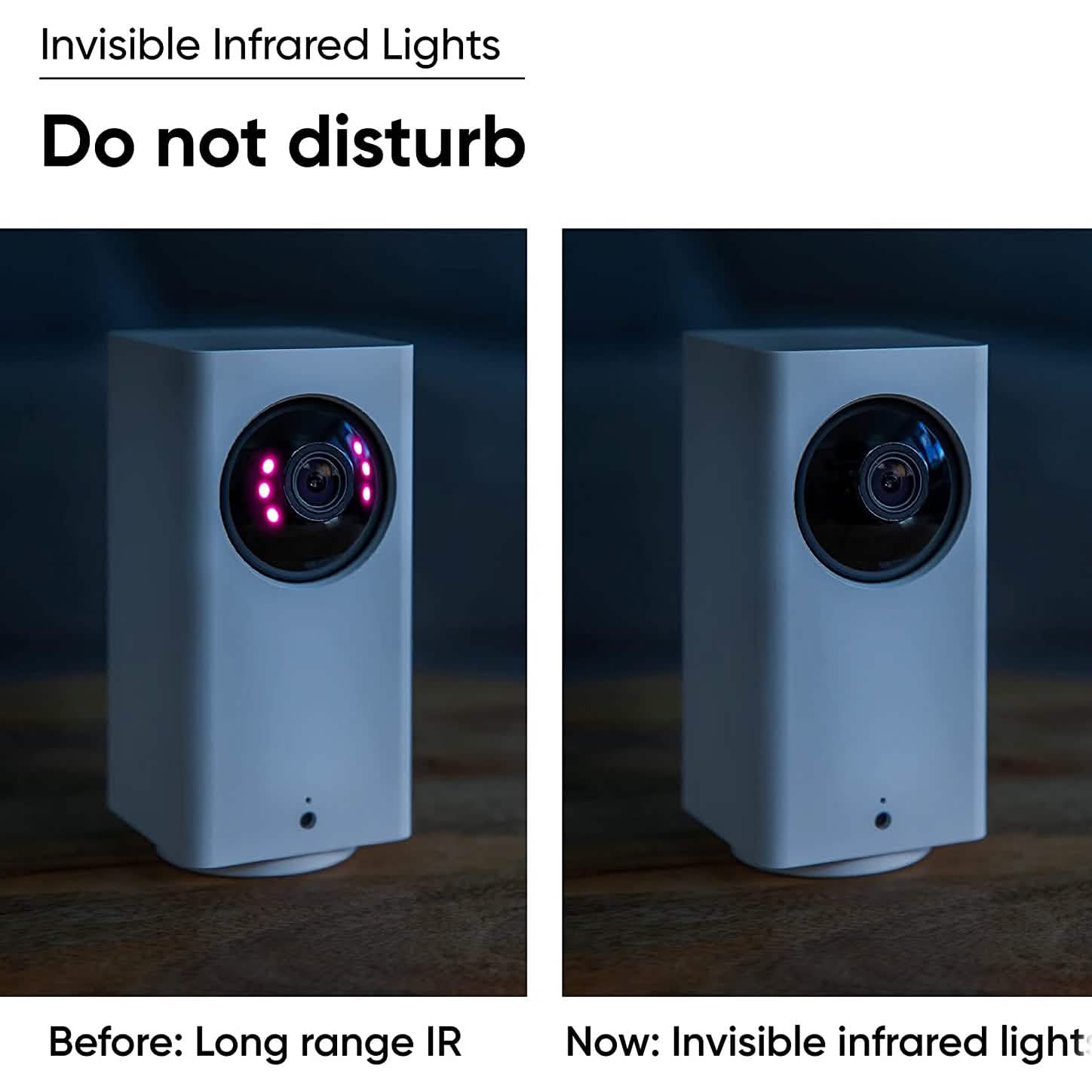 Wyze Cam Solid Yellow Light Ring Doorbell Pro White Light Flashing