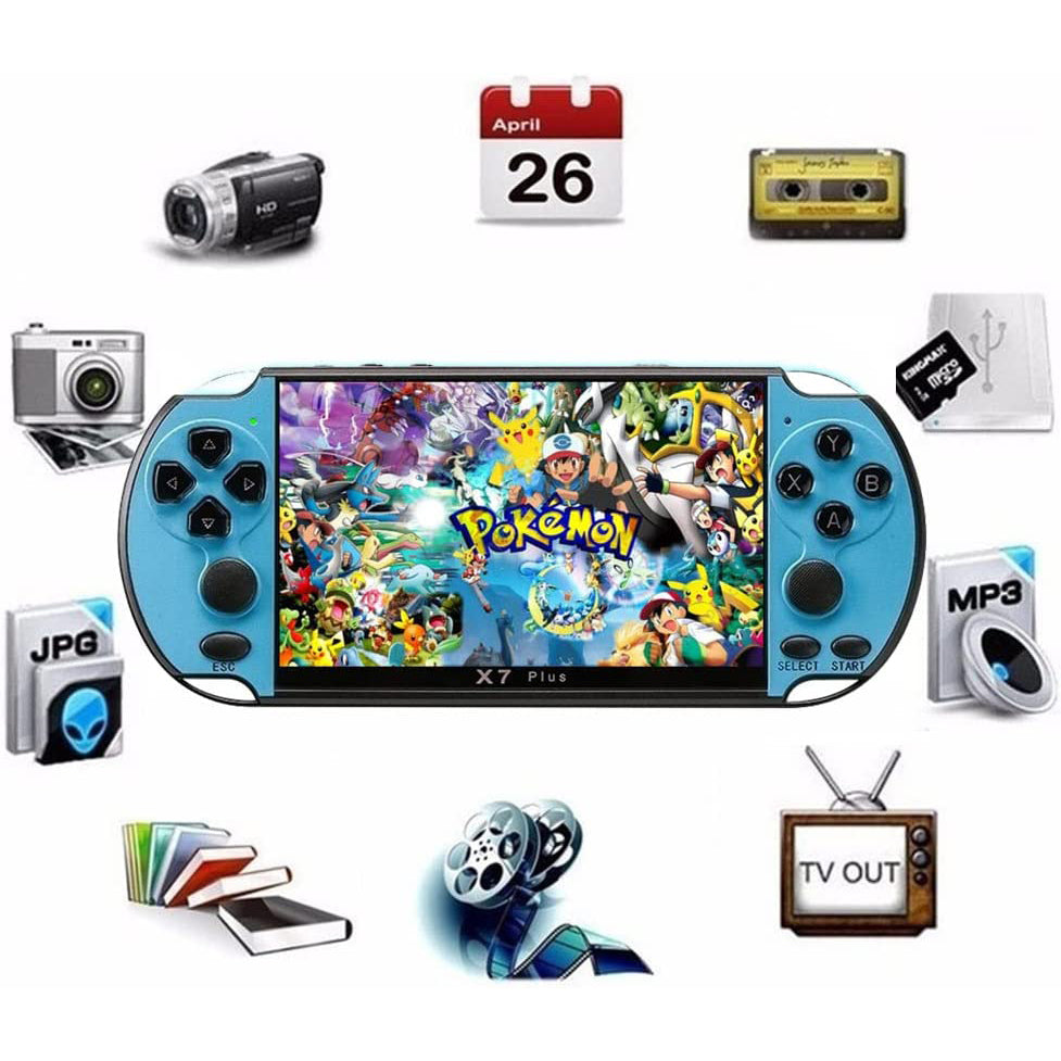 X7Plus Dual Joystick Portable Handheld Game Console Video Games & Consoles - DailySale