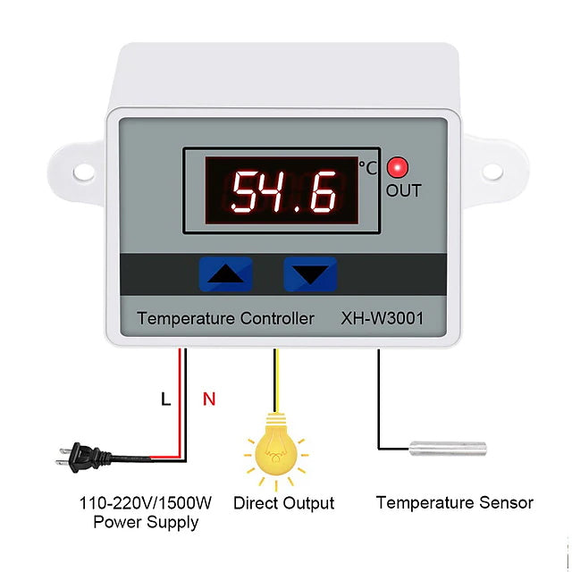XH-W3001 Digital LED Temperature Controller Everything Else - DailySale