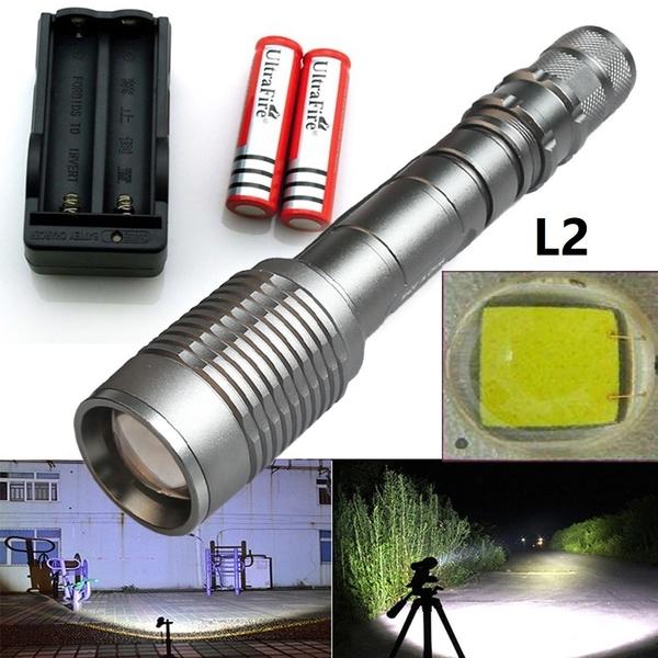 XML2-T6 Rechargeable LED Flashlight Sports & Outdoors - DailySale