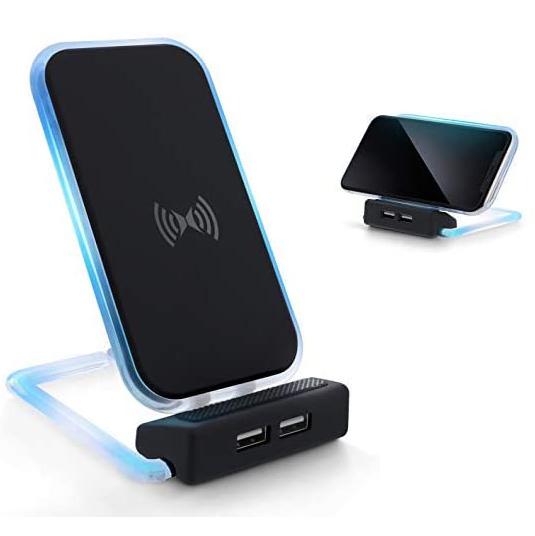 Xtreme 5W QI Rotating Wireless Charger Mobile Accessories - DailySale