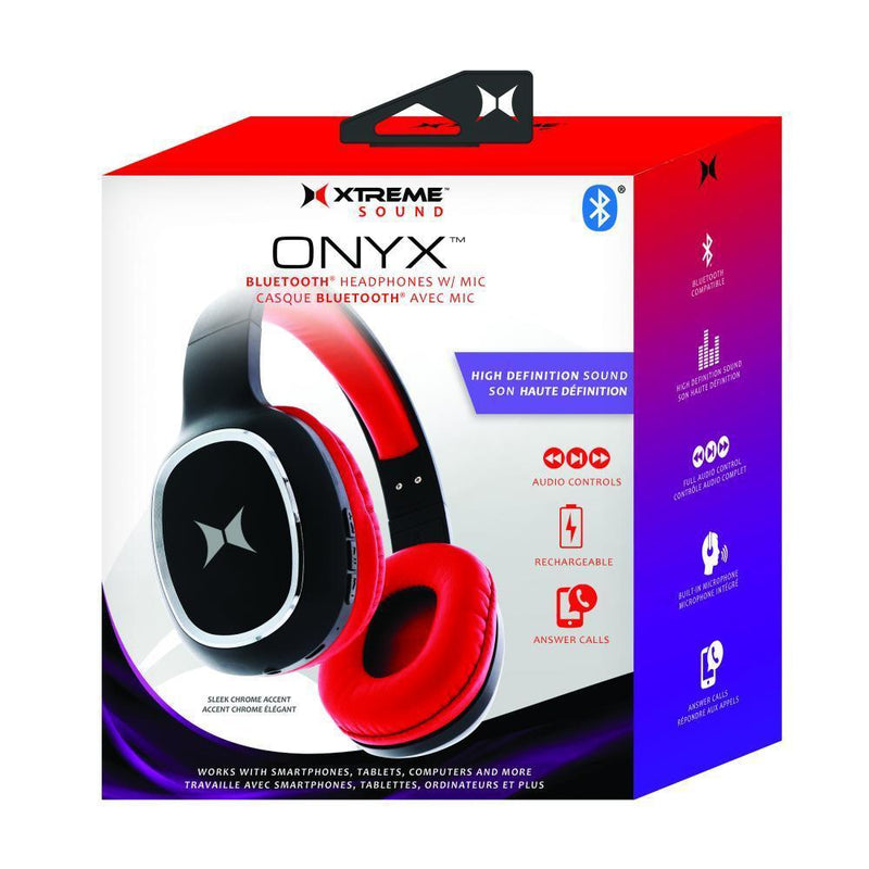 Xtreme Onlyx Stereo Bluetooth Headphones With Mic Headphones & Speakers - DailySale
