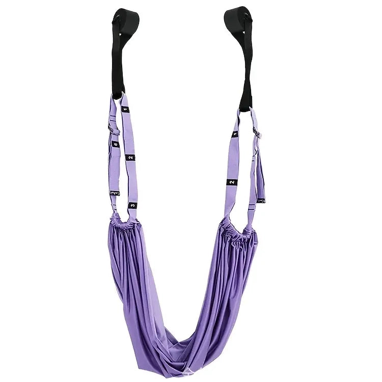 Yoga Fitness Stretching Strap Fitness Purple - DailySale