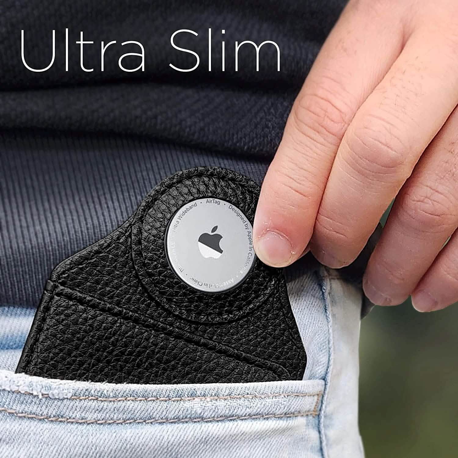 Zero-Bulk Slim AirTag Wallet Bags & Travel - DailySale