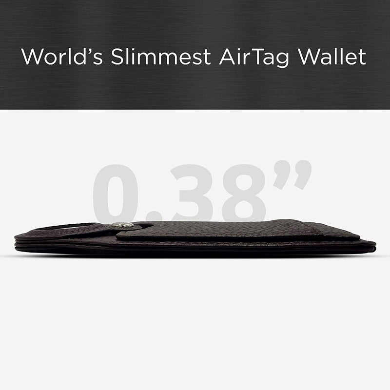 Zero-Bulk Slim AirTag Wallet Bags & Travel - DailySale