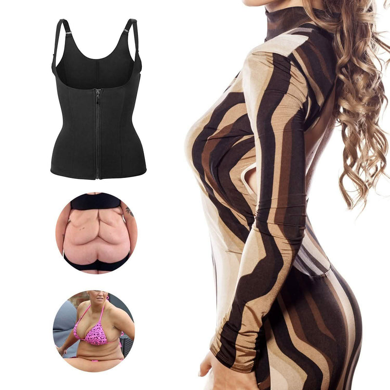 Zippered Waist Trainer Corset Women's Clothing - DailySale