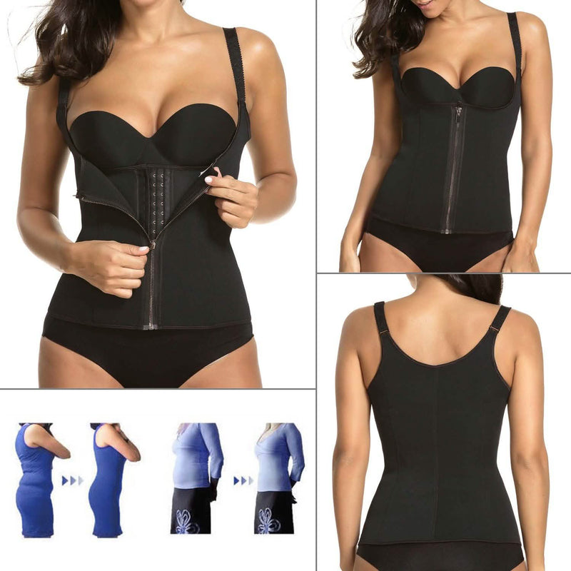 Zippered Waist Trainer Corset Women's Clothing - DailySale