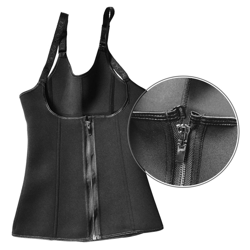 Zippered Waist Trainer Corset Women's Clothing - DailySale