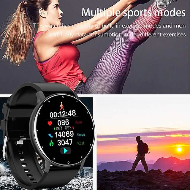 Zl02 Smart Watch 1.28 Inch Smartwatch Fitness Running Watch Smart Watches - DailySale