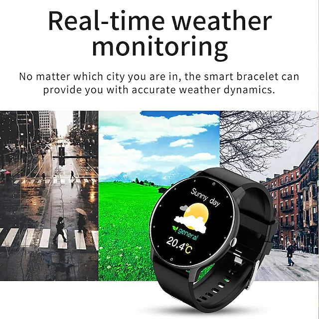 Zl02 Smart Watch 1.28 Inch Smartwatch Fitness Running Watch Smart Watches - DailySale