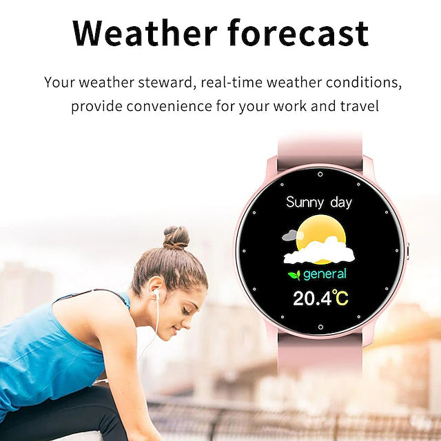 Zl02 Smart Watch 1.28 Inch Smartwatch Fitness Running Watch Smart Watches - DailySale