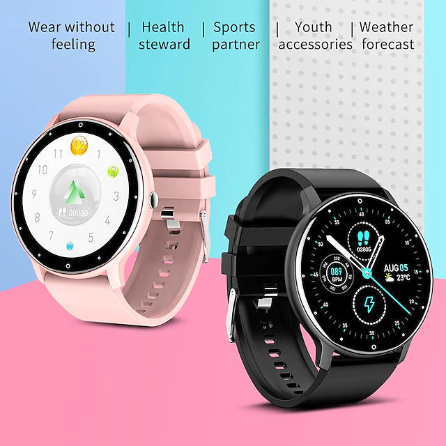 Zl02 Smart Watch 1.28 Inch Smartwatch Fitness Running Watch Smart Watches - DailySale