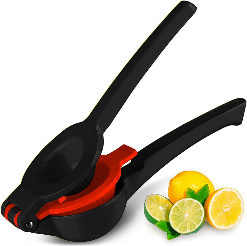 Zulay Metal 2-in-1 Lemon Lime Squeezer Kitchen Tools & Gadgets Black - DailySale
