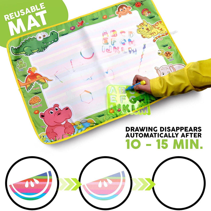 Zutan Large Aqua Doodle Mat Water Drawing Pad Toys & Games - DailySale