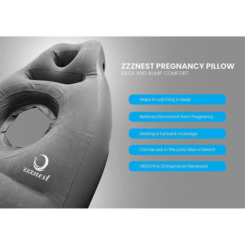 ZZZnest Pregnancy Pillow Wellness - DailySale